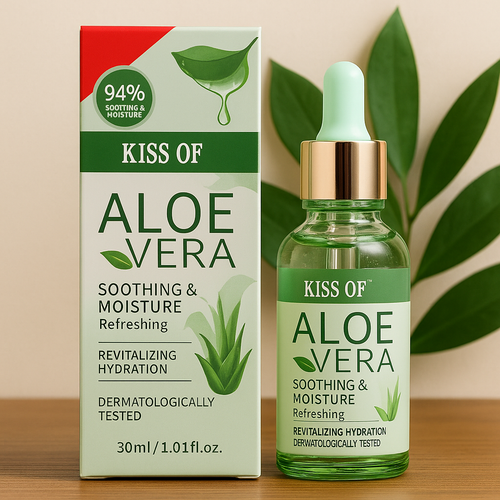 🌿 Facial Aloe Vera KISS – Primer & Tratamiento Hidratante