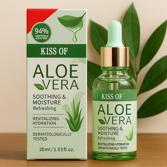 🌿 Facial Aloe Vera KISS – Primer & Tratamiento Hidratante