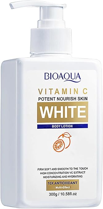 BIOAQUA Loción Corporal con Vitamina C – 10.58 oz / 10.58 fl.oz