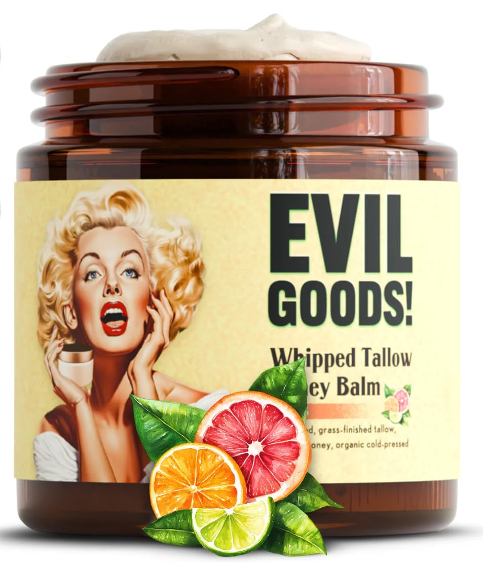 🌿 CREMA EVIL GOODS – Hidratación Natural con Sarga Batida de Ternera y Miel de Manuka