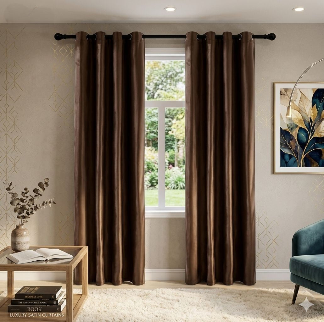 Cortina BlackOut Queen color Chocolate