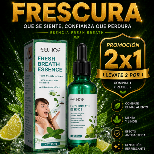 FRESH BREATH ESSENCE 2 X 1