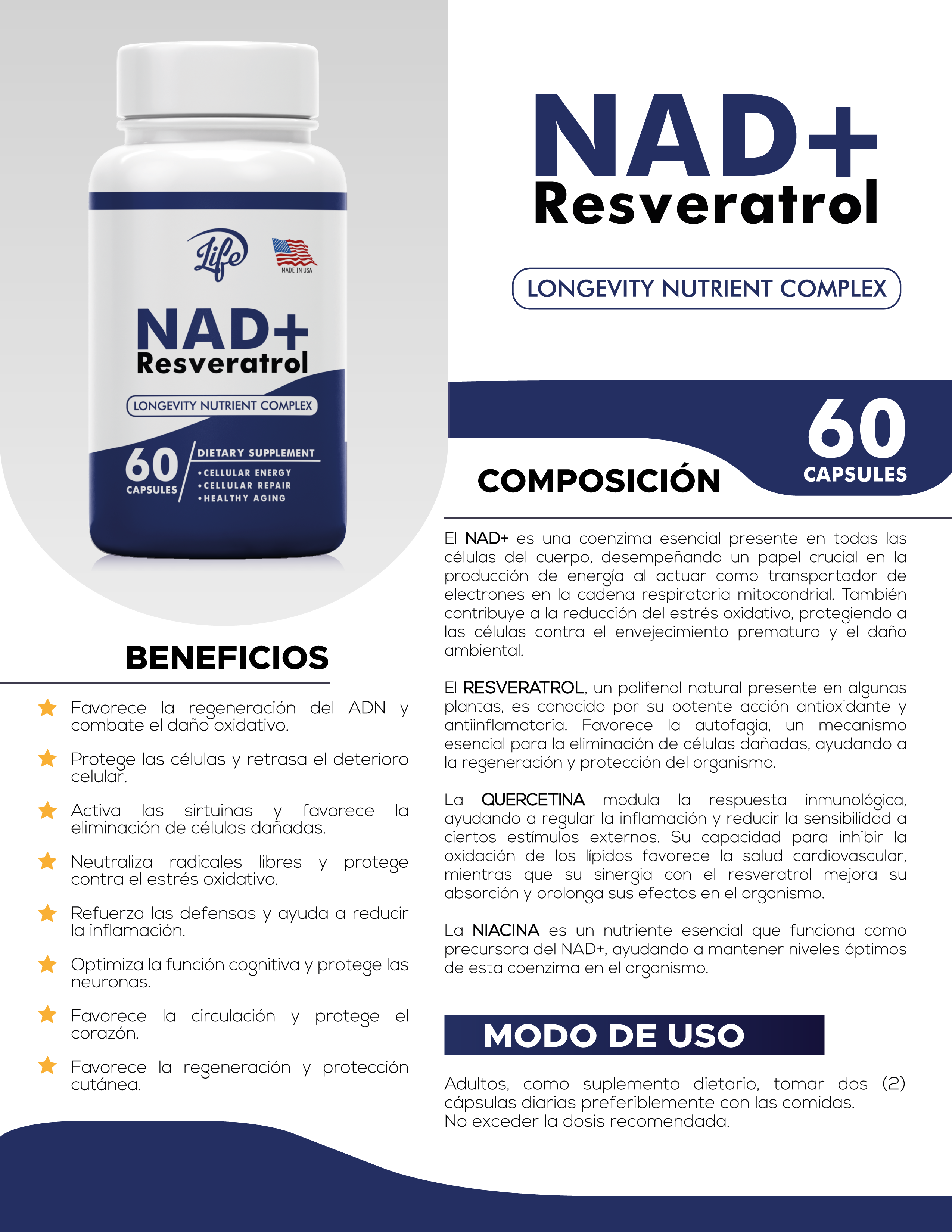 NAD+ Resveratrol