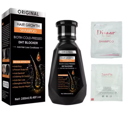 CHAMPÚ PARA EL CRECIMIENTO DEL CABELLO  JENGIBRE CON BIOTINA