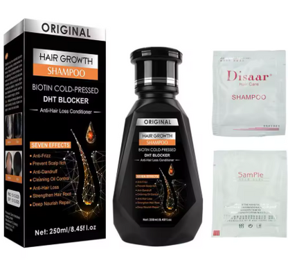 CHAMPÚ PARA EL CRECIMIENTO DEL CABELLO  JENGIBRE CON BIOTINA